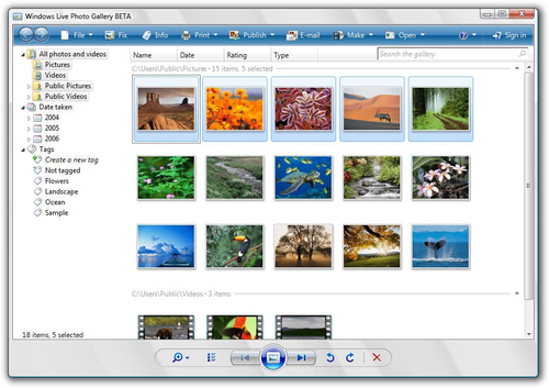 Télécharger Galerie de photos Windows gratuit (Windows)